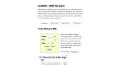 Desktop Screenshot of isobmi.se